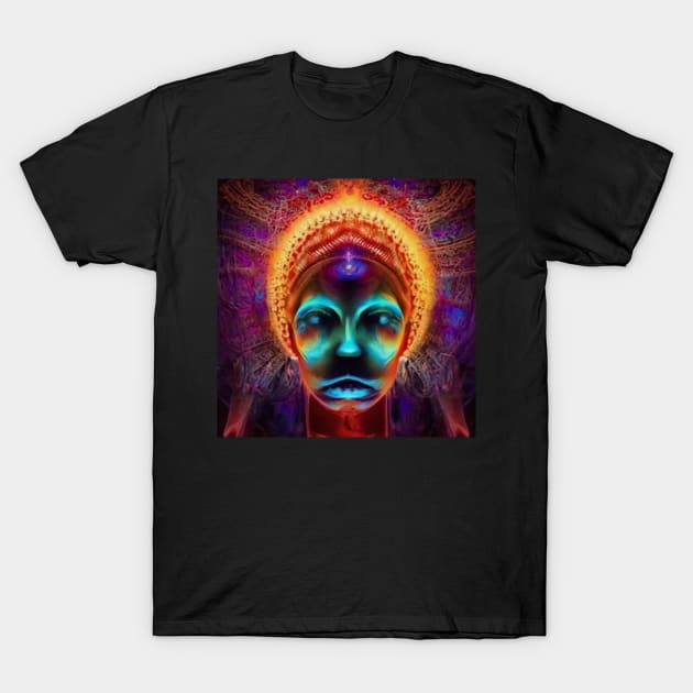 Witch Art design T-Shirt by Pikmi